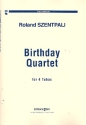 Birthday Quartet for 4 tubas score and parts