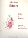 Allegro pour flte et guitare partition et partie