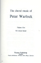 The choral Music of Peter Warlock vol. 5 for mixed choir a cappella score