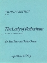 The Lady of Rotherham op.145 for tenor and male chorus a cappella score