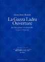Ouverture from La gazza ladra for 5 guitars (ensemble) score and parts