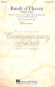Breath of Heaven for mixed chorus (SATB) and piano score