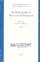 Die Bach-Quellen in Wien und Alt-sterreich Katalog Band 2