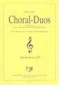 Choral-Duos fr 2 Posaunen (Bassinstrumente) Spielpartitur in B Violinschlssel