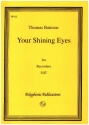 Your shining Eyes for 3 recorders (SAT) score and parts