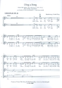 Ding-a-dong fr gem Chor und Klavier Chorpartitur