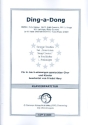 Ding-a-dong fr gem Chor und Klavier Partitur