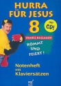 Hurra fr Jesus Band 8 (+CD) fr Gesang (Chor) und Klavier Notenheft mit Klavierstzen