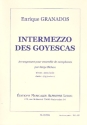 Intermezzo des Goyescas pour ensemble de saxophones partition et parties