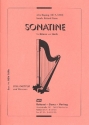 Sonatine fr Gitarre und Harfe Partitur und Stimmen
