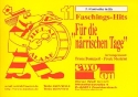 11 Faschingshits fr die nrrischen Tage: fr Blasorchester Klarinette 2