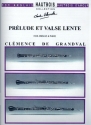 Prlude et valse lente  pour cor anglais et piano