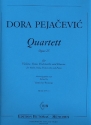 Quartett d-moll op.25  fr Violine, Viola, Violoncello und Klavier Stimmen