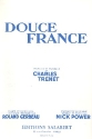 Douce France pour chant et piano chant seul