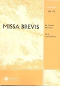 Missa brevis  for female chorus (SSA) and percussion score
