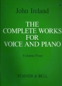 The complete Works vol.4 for medium voice and piano