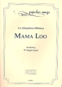 Mama Loo fr Mnnerchor Partitur (Klavier)