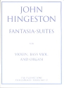 Fantasia-Suites for violin, bass viol and organ score and parts