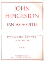 Fantasia-Suites a 3 vol.2 for 3 viols and organ score and parts