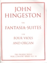 Fantasia-Suites a 4 for 4 viols and organ score and parts
