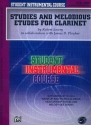 Studies and melodious Etudes level 3 for clarinet