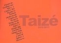 Chants de Taiz 2012-2013 fr gem Chor a cappella Partitur