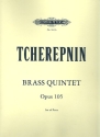 Brass Quintet op.105 for 2 trumpets, horn, trombone and tuba Parts