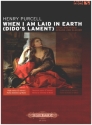 When I am laid in Earth (Dido's Lament) for voice (high/ medium/low) and piano