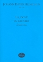 L dove in grembo fr Sopran und Cembalo 2 Partituren