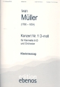 Konzert d-moll Nr.1 fr Klarinette und Orchester fr Klarinette und Klavier