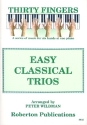 Easy classical Trios for piano 6 hands score