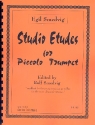 Studio Etudes for piccolo trumpet