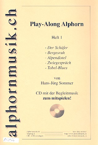 Playalong Band 1 (+CD) fr Alphorn und Klavier (Orgel)