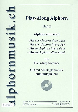 Playalong Band 2 (+CD) für Alphorn und Klavier (Orgel)
