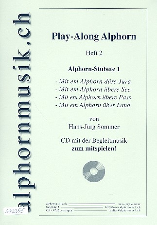 Playalong Band 2 (+CD) fr Alphorn und Klavier (Orgel)