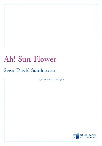 Ah Sun-Flower for 8-part mixed choir a cappella score (en)