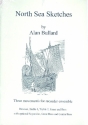 North Sea Sketches  for 5 recorders (SAATB) with optiongreat bass and contra bassal sopranino, great bass and contra bas score and parts