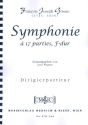 Symphonie F-Dur  17 parties fr Orchester Partitur