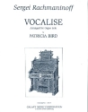 Vocalise for organ solo