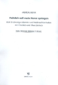 Frhlich soll mein Herze springen 6-stimmiges Blser-Ensemble (Posaunenchor) hohe Stimmen in C (Stimmen 1-3)