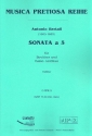 Sonata a 5 fr Streicher und Bc Partitur und Stimmen