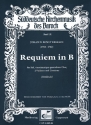 Requiem B-Dur fr Soli, gem Chor, 2 Violinen und Bc Partitur (lat)