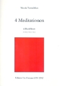 4 Meditationen fr 4 Blockflten (ATTT) Spielpartitur