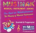 Musinak - Das Spiel der Musikinstrumente Quartett und Fragenspiel