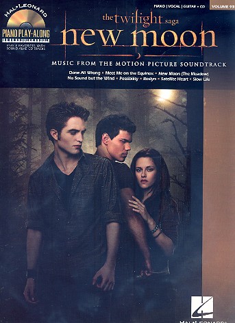New Moon (The Twilight Saga vol.2) (+CD): piano play along vol.93 songbook piano/vocal/guitar
