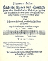 Fugarum libellus fr 3 und mehr Stimmen (Chor) und Bc Partitur