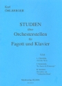 Studien �ber Orchesterstellen Band 2 f�r Fagott und Klavier