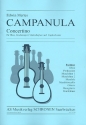 Campanula für Oboe, Glockenspiel, Marimbaphon und Zupforchester Partitur