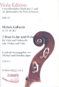 2 Duos G-Dur und D-Dur fr Viola und Violoncello oder Violine und Viola, Partitur und Stimmen
