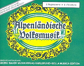 Alpenlndische Volksmusik: fr Blasorchester 2. Begleitstimme in B